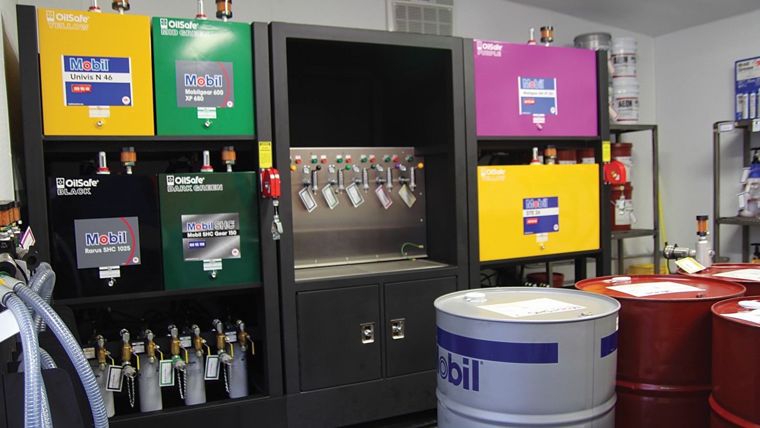 Estação Lubrificação Noria Tulsa OK USA