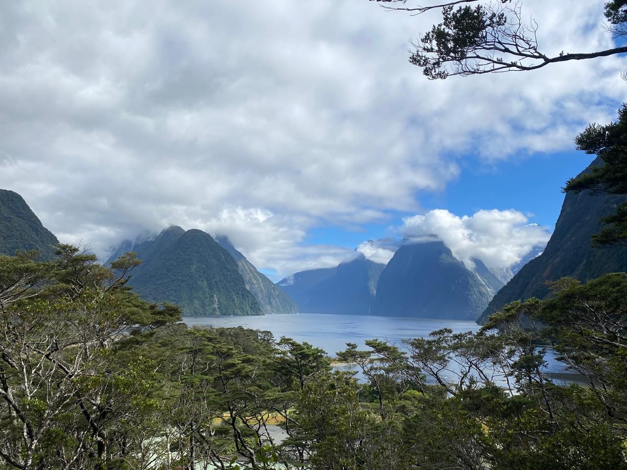 Paisagem na Nova Zelandia